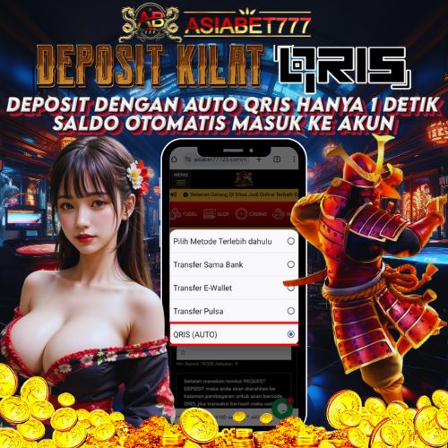 DEPO KILAT PAKE QRIS CUMAN 1 DETIK!!!